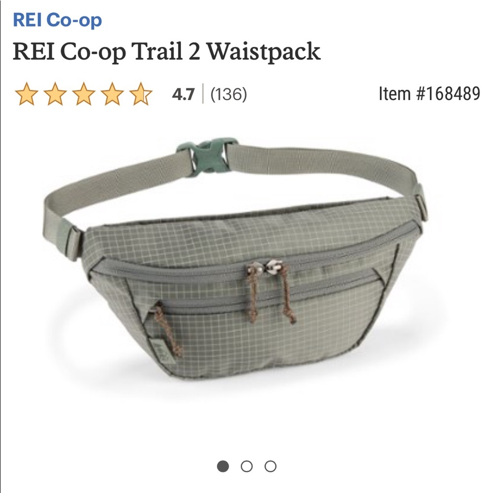REI Trail 2 Waistpack Fanny Pack